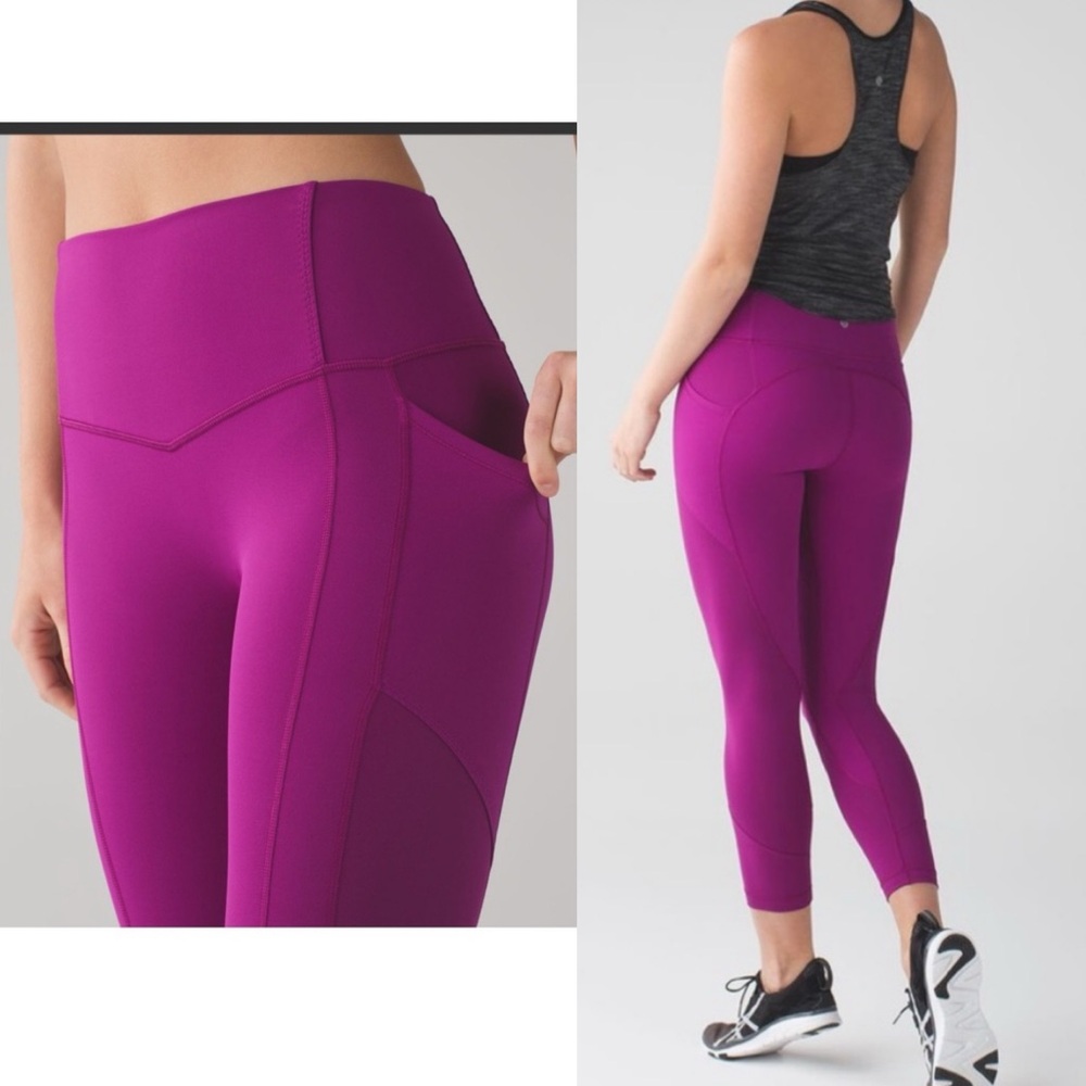 Lululemon All the Right Places in Regal Plum Size 12 Like New